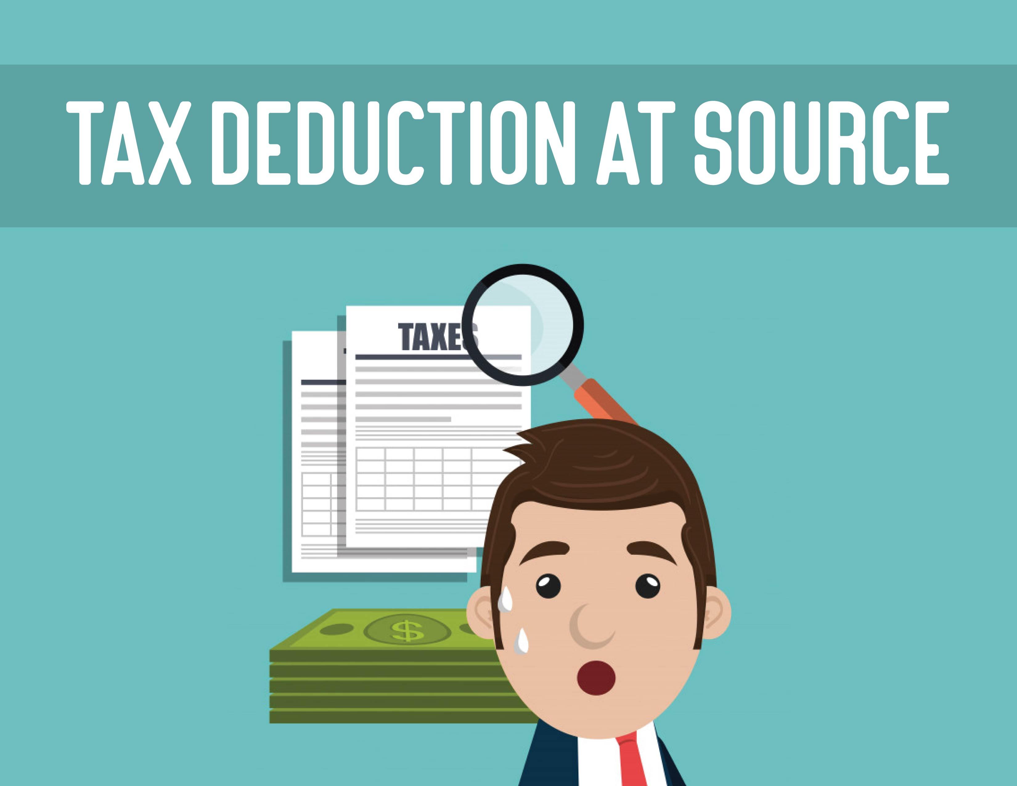 Tax Deduction At Source TDS Tax And Accounting Services For 